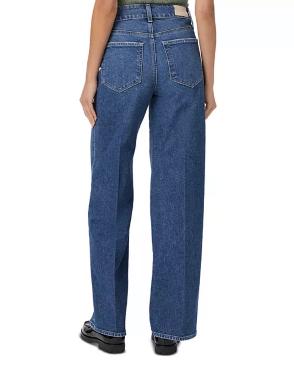 Sasha High-Rise Stretch Wide-Leg Jeans - Picture 3 of 4